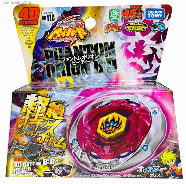 Peonza TAKARA TOMY Phantom Orion B D Metal Fusion Fury Beyblade BB-118 Q231013