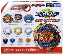 Tol TOMY B-187 Sabre Savior Valkyrie.Sh-7 Burst Beyblade B-188 DB Astral Spriggan Aanpassen Set 231110