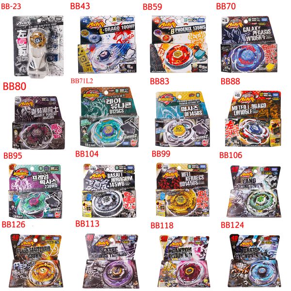 Peonza Tomy Beyblade BB43 BB80 BB88 BB99 BB104 BB70 BB95 BB105 BB47 BB71 BB113 BB119 BB48 Wbba Edición limitada Juguetes coleccionables 230503