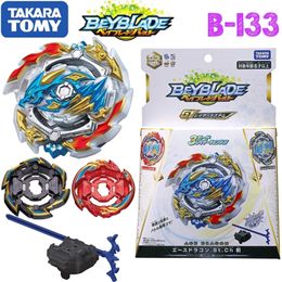 Toupie Tomy Beyblade Burst B-133 B-134 B-135 Ace Dragon ST CH bay blade avec lanceur Bayblade be blade gyroscope Jouets pour garçons 230210