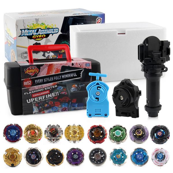 Toupie Tomy Beyblade Metal Fusion XD168-21 Gyro Tool Box Set Gyro Boîte De Rangement Jouet Cadeau 230621