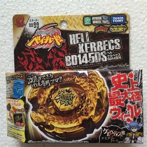 Spinning Top Tomy japonais Beyblade Metal Fight Fusion BB99 Hell Kerbecs BD145DS 230331