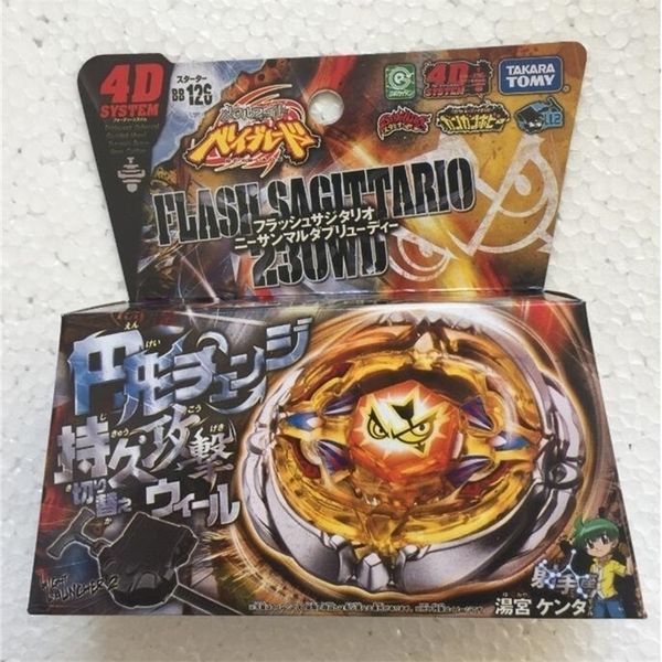 Toupie Tomy Beyblade japonaise Metal Fight BB126 Flash Sagittario 230WDLAUNCHER 221101