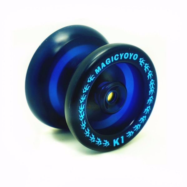 Spinning Top Yoyo Classic Baby Toys Professional Magic Yoyo K1 Spin Aleación de aluminio Metal Yoyo 8 Ball KK Rodamiento con cuerda giratoria 230908