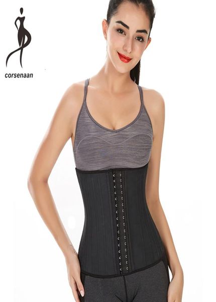 Spirale 25 Latex acier matériel désossé minceur ceinture taille Cincher Fajas Shaper Shapewear taille formateur 9509845199