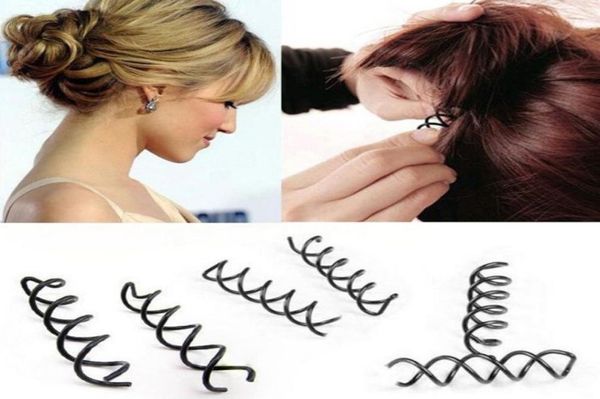 Spiral Spin Vis Pin Pince à cheveux Épingle à cheveux Barrette Accessoires pour cheveux noirs Plaque Made Tools B Magic Hair SCROO Bridal Styling 49304041