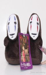 Spirited Away No Face gevulde Doll Hayao Miyazaki Cartoonfilm Spirited Awit Soft Toys 10cm 7632337