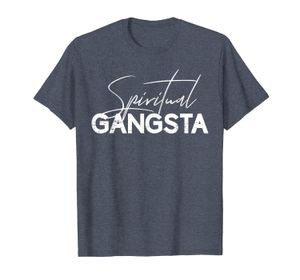 T-shirt Spiritual Gangsta - Gangster de yoga éclairé