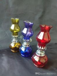 Épissure en verre de couleur verre lampe bongs accessoires, pipes à fumer en verre multicolores multicolores Main Pipes Meilleur cuillère à verre