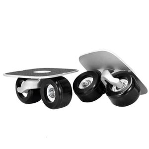 Split drift bord vierwiel volwassen skateboard legering 240528