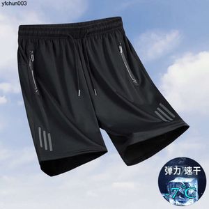 Split Pants Sports Short Mens Soil Silk