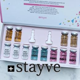 Splitters Nieuwe Stayve BB Cream Glow Beginner Starter Kit BB Cream Whitening Liquid Foundation Dermawhite voor Microneedle Mesotherapie