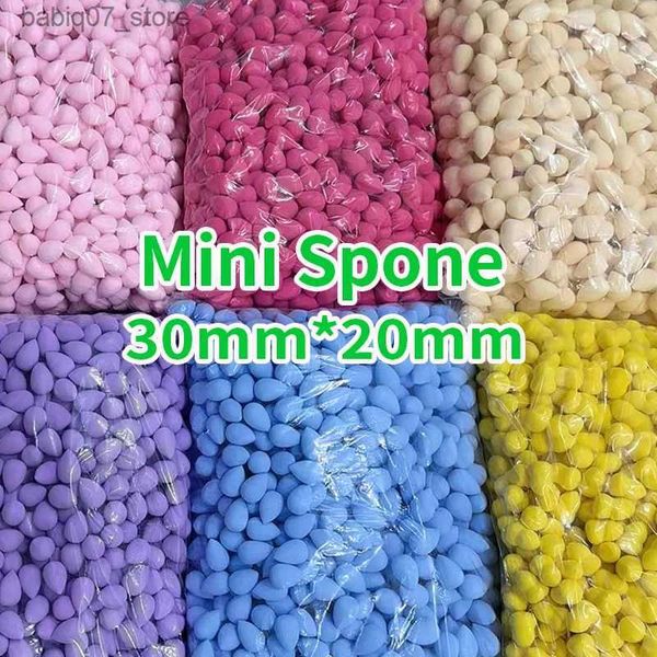 SPONGES APLICADORES COTTION 100 PCS MINE MAYOR MAYOR SPONGA Soft Beauty Puff Foundation Corrector de cosméticos de polvo mixto Q240325