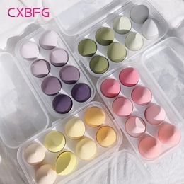 Sponzen Applicators Katoen 48 stuks Make-up Spons Blender Beauty Egg Cosmetische Bladerdeeg Zacht Foundation Poeder Dames Make Up Accessoires Gereedschap 231006