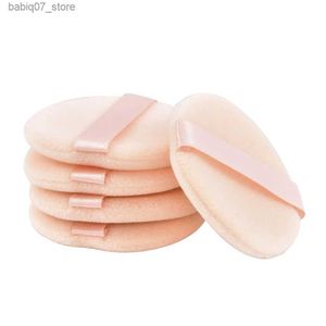 Sponzen Applicators Katoen 5/10 Round Face Foundation Make-Up Puffs Professionele draagbare Soft Cosmetics Make-up Sponge Beauty Tools Q240325