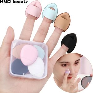 Sponges Applicators Cotton 51020 Pcs Mini Finger Puff Foundation Powder Detail Makeup Sponge Face Concealer Cream Blend Cosmetic Accessories Makeup Tools 231021