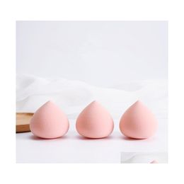 Éponges applicateurs Coton Cherry Peach Sponge Foundation Cosmetic Puff Wet Dry Use Beauty Makeup Blender High Elastic Powde DH47N