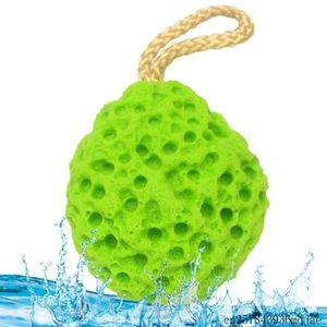 Éponges Tampons à récurer 100 pièces éponge naturelle douche bain boule maille brosses éponges corps Wisp brosse sèche Exfoliation équipement de nettoyage 231012