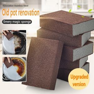 Sponges Scouring Pads Magic Sponge Nano Eraser Rust Remover Brush Dish Pot Cleaning Emery Descaling Clean Rub Pots Kitchen Tools Gadgets Accessories 220901