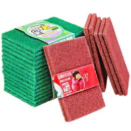 Éponges Tampons à récurer Éponges Tampons à récurer Magique Mélamine Carborundum Gomme de Cuisine pour Casserole Ustensiles de Vaisselle Nettoyage Domestique Dhuvy