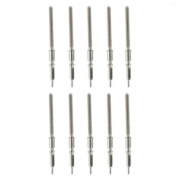 Cucharas 10 unids/set reemplazo de vástago de bobinado de reloj para ETA 2824-2 2834-2 2836-2 piezas de herramientas de reparación de movimiento