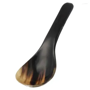 Cuillères 1pc Soup La louche à la cuillère en métal Paddle Paddle à fente ustensile Pot Pot Scoop (couleur aléatoire)