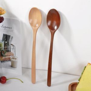 Cuillères 1pcs Souppe en bois à la coré