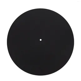 Cuillères 1pcs Ultra-mince Anti-Statique LP Turntable Record Player Pad pour phonographes Plat Soft Mat Slipmat