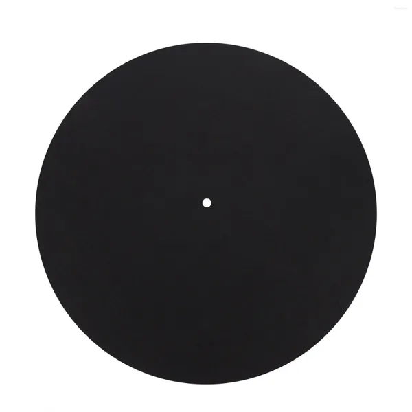 Cuillères 1pcs Ultra-mince Anti-Statique LP Turntable Record Player Pad pour phonographes Plat Soft Mat Slipmat