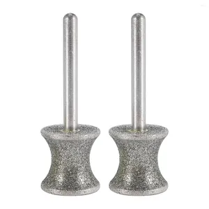 Lepels 2-pack Diamond Dog Nail Grinder Bits voor Rotary Tool Past op Dremel en vele anderen