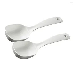 Cuillères 2pcs grande cuillère à bouillie cuillère à soupe louche réutilisable pour restaurant cantine maison