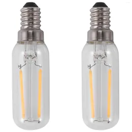 Cuillères 2x E14 3W LED Hotte Aspirante Ampoule Blanc Chaud