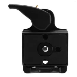 Spoons Black Camera 323 Plaque de dégagement rapide avec adaptateur spécial (200PL-14) pour appareils photo reflex numériques monopode trépied Manfrotto (version)