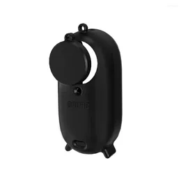 Cuillères BRDRC housse de protection en Silicone pour Insta 360 GO 3 étui pour appareil photo manchon anti-poussière GO3 accessoires noir