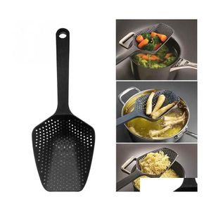 Cuillères Cuisson Spata Passoire À Légumes Cuillère PP Plastique Grande Passoire Soupe Pâtes Résistant À La Chaleur Outils De Cuisine Inventaire Drop Deliv Dhqkc