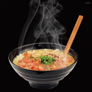 Cuillères de style japonais à longue poignée grande cuillère à soupe pour cuisine mangeant la cuisine mélange de couleurs de bois la louche camion outils de vaisselle