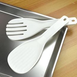 Lepels Grote rijstlepel Plastic maaltijd Non-stick Keukengadgets Handrol Schop Benodigdheden Verdikte vork