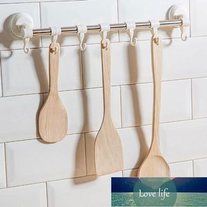 Cuillères à Long manche en bois, spatule de cuisson à riz, cuillère, ustensile de cuisine antiadhésif, pelle Wok à main, Gadgets, accessoires, ustensiles de cuisine