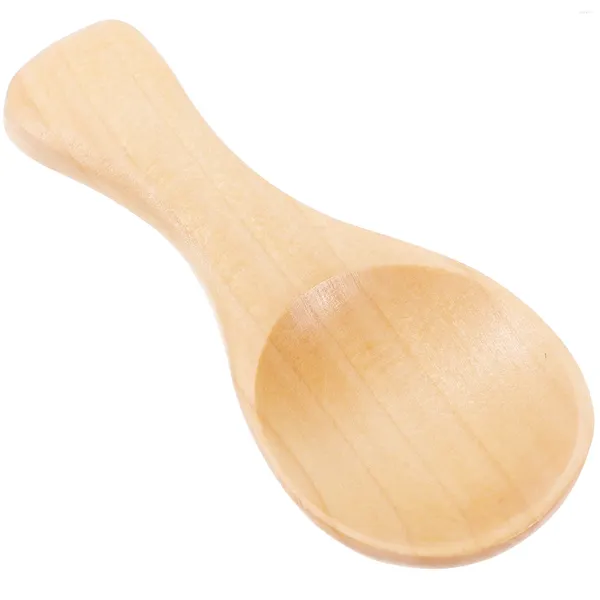 Cucharas de leche juego de cocina utensilio cuchara cucharas de madera electrodomésticos té de madera portátil conveniente suministros de elaboración de cerveza