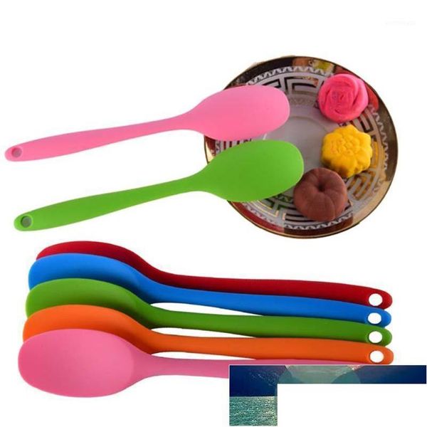 Cuillères S/L Sile Cuillère Spata Soupe Ustensiles De Cuisine Ustensiles De Cuisson Ustensile Et Scoop Outils De Cuisine Enfants 41 Drop Delivery Home Garden Dini Dhawf