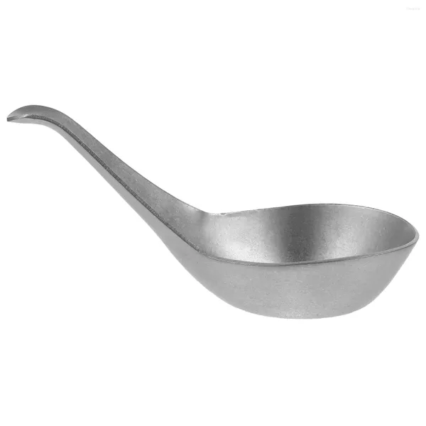 Cuillères plats d'accompagnement Caviar Scoop Scoop Metal Afant en acier inoxydable Ice