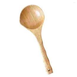 Cucharadas de cuchara de madera cuchara sauna agua de baño de baño de baño