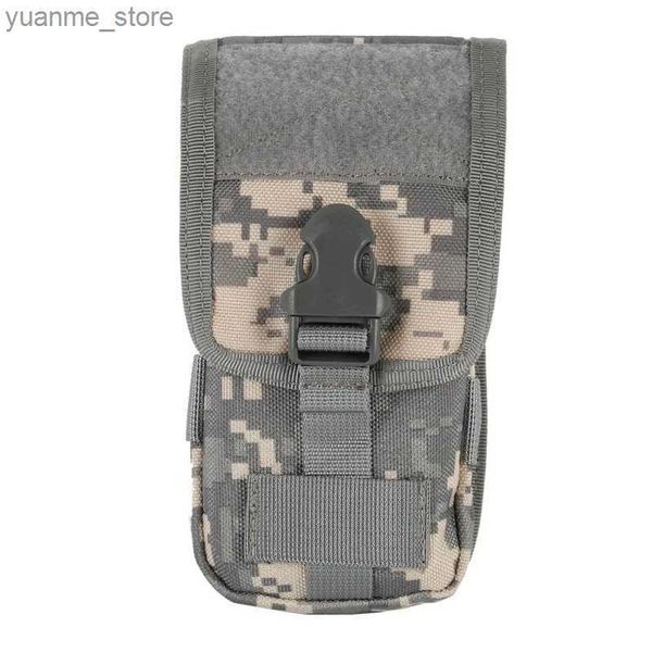 Sacs de sport Sac de téléphone mobile Camouflage tactique Sac à dos Accessoire de camping extérieur randonnée de chasse à la chante de chasse Femme Y240410