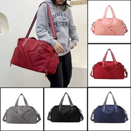 Bolsas deportivas Bolsa de viaje Bolso de equipaje Bolso de hombro para mujer Marca de gran capacidad Impermeable Tela Oxford Deportes Bolsa de gimnasio Bolsa cruzada para mujer G230506