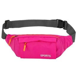 Sacs de sport Sac de taille en marche imperméable sport lent coulant Fanny Bum Sac Outdoor Phone Stand Y240410