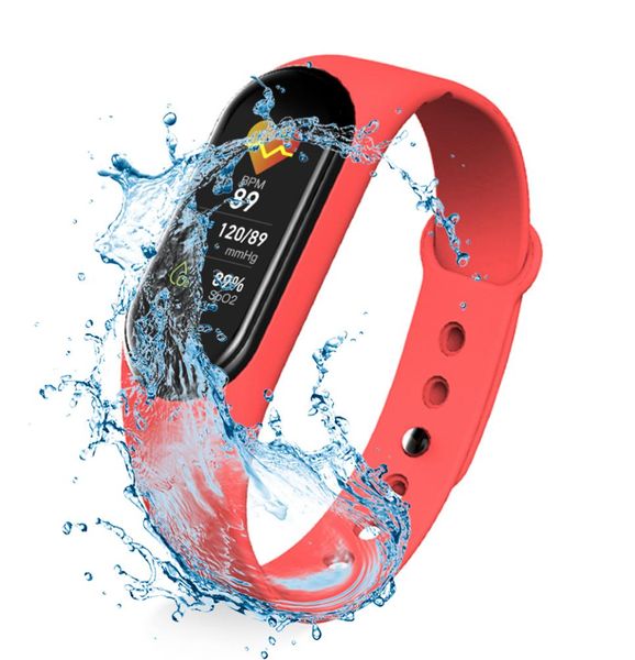 Sport Band impermeable M5 Smart Watch Women Man Bluetooth Smart Band Smart impermeable Presión arterial Men Health pulgada SMAR9260724