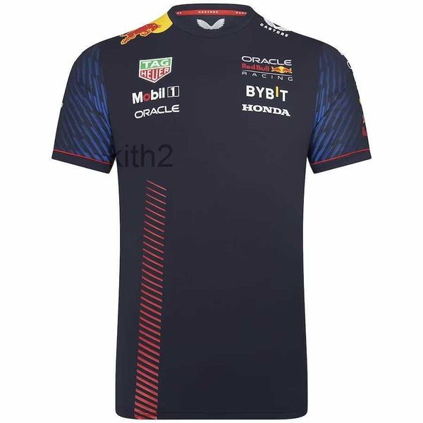 Fans de l'équipe de voitures de sport T-shirts pour hommes 2023 F1 Pilote de Formule 1 Max Verstappen Sportswear Hommes et Polo de loisirs 11# Sergio Perez 1# Tshirt 9IDI