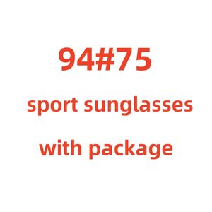 Sport cyclisme lunettes de soleil Protection Uv hommes femmes demi-monture lunettes de soleil été extérieur lunettes de vélo o9475