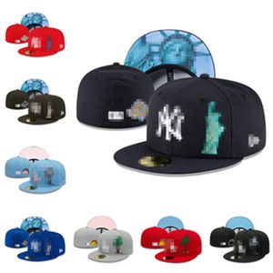 Sport Ontwerpers Hoed Heren Baseball Hoeden Zwarte Kleur Hip Hop Borduren Volwassen Platte Piek voor Mannen Vrouwen Volledig gesloten 7-8 2024 Hot Sale