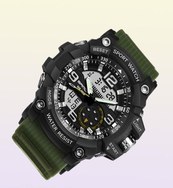 Sport G Watch Dual Time Men Watchs 50m Imperproof Male Horloge Match Militations Methoes For Men Chock Resissiant Sport Watchs Gifts X05243853068
